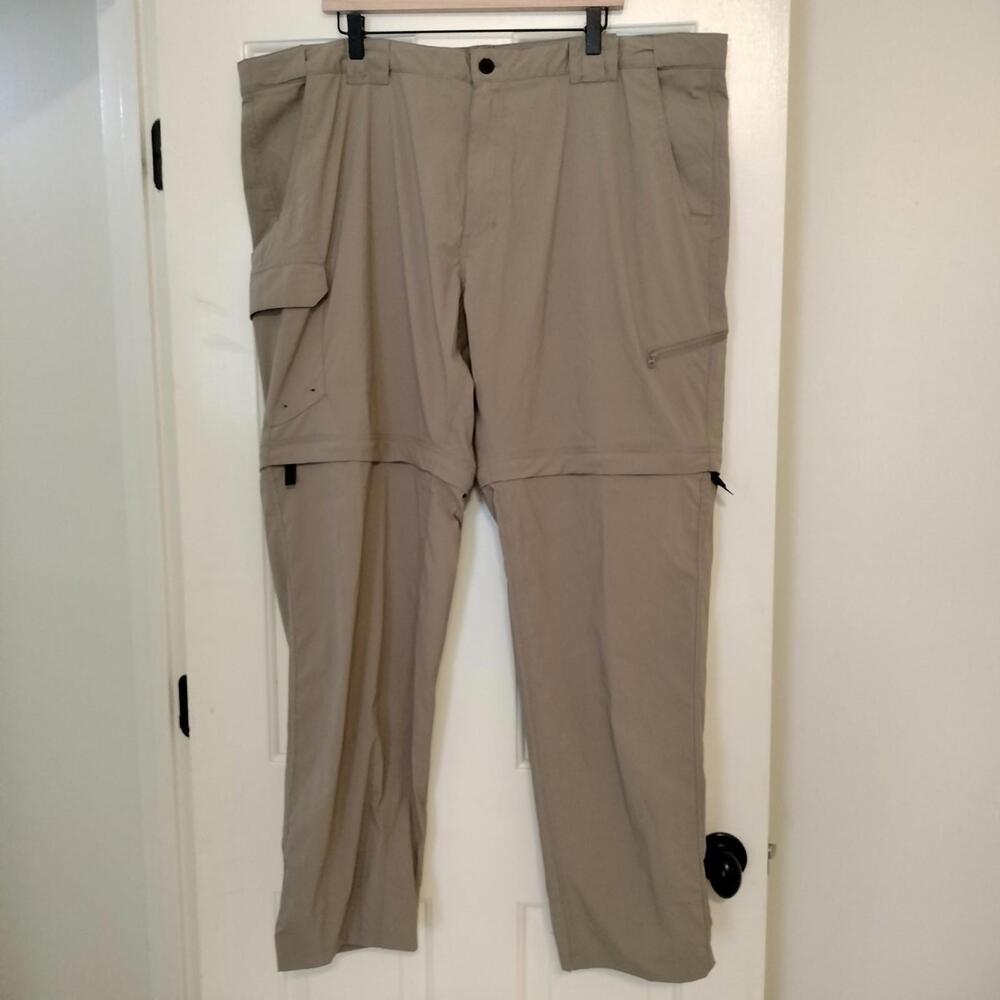Magellan Outdoor back Country Pants Cargo Water Repellent  Fish Gear Nylon 3XL